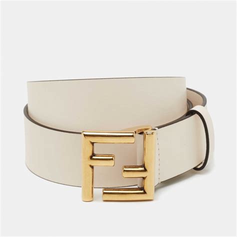 white fendi belt ebay|white fendi belt sale.